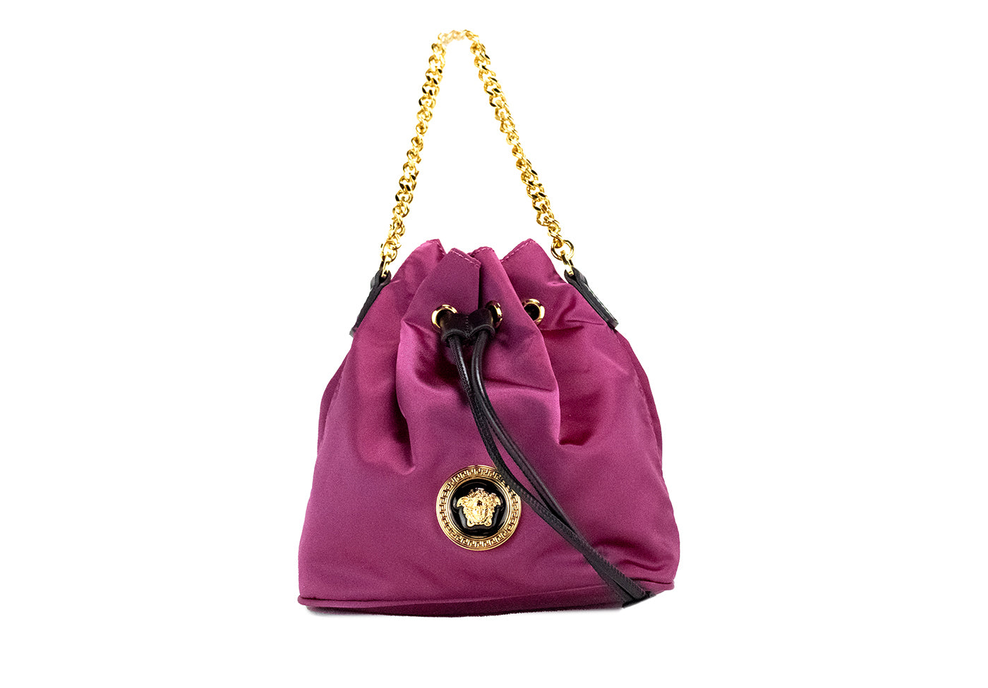 Versace Women's Fabric Shoulder Bag