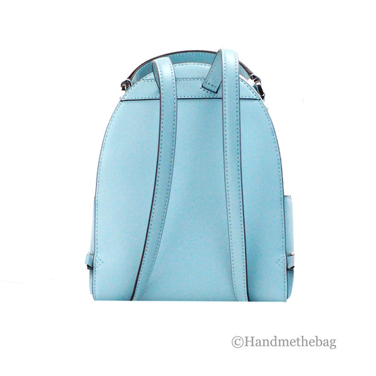 Kate Spade Schuyler Mini Smoky Blue PVC Leather Backpack