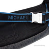 Michael Kors Cooper Large Blue Leather Utility Belt Bag