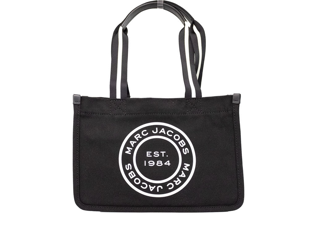 The Medium Canvas Tote Bag in Black - Marc Jacobs