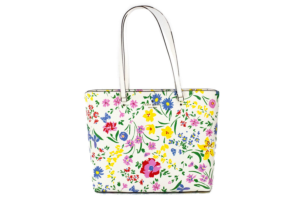 Kate Spade Perfect Large Top Zip Tote Garden Bouquet Floral