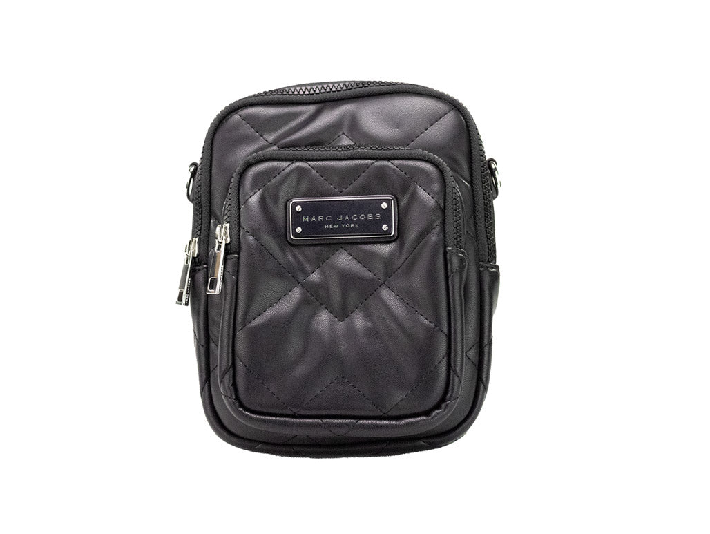 Marc Jacobs Pillow Leather Crossbody Bag in Black