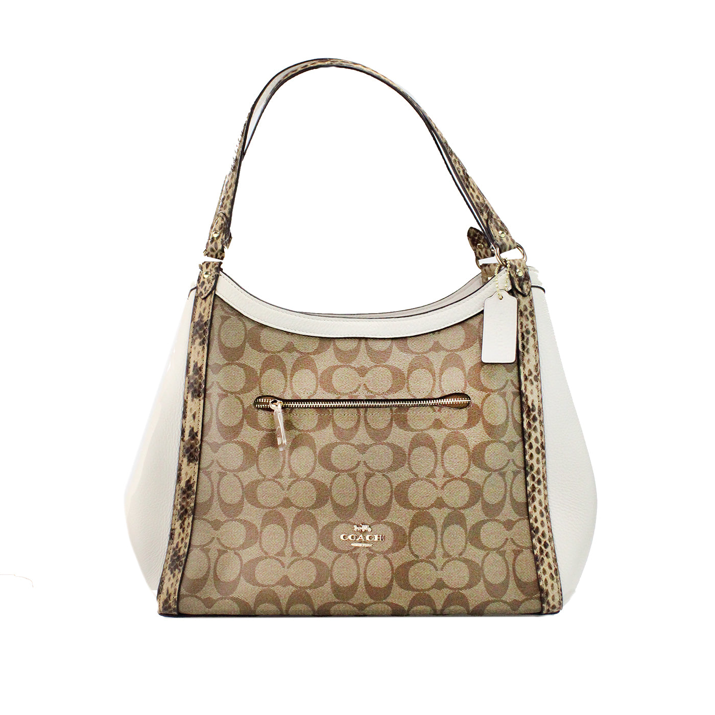 Coach triple compartment online bag