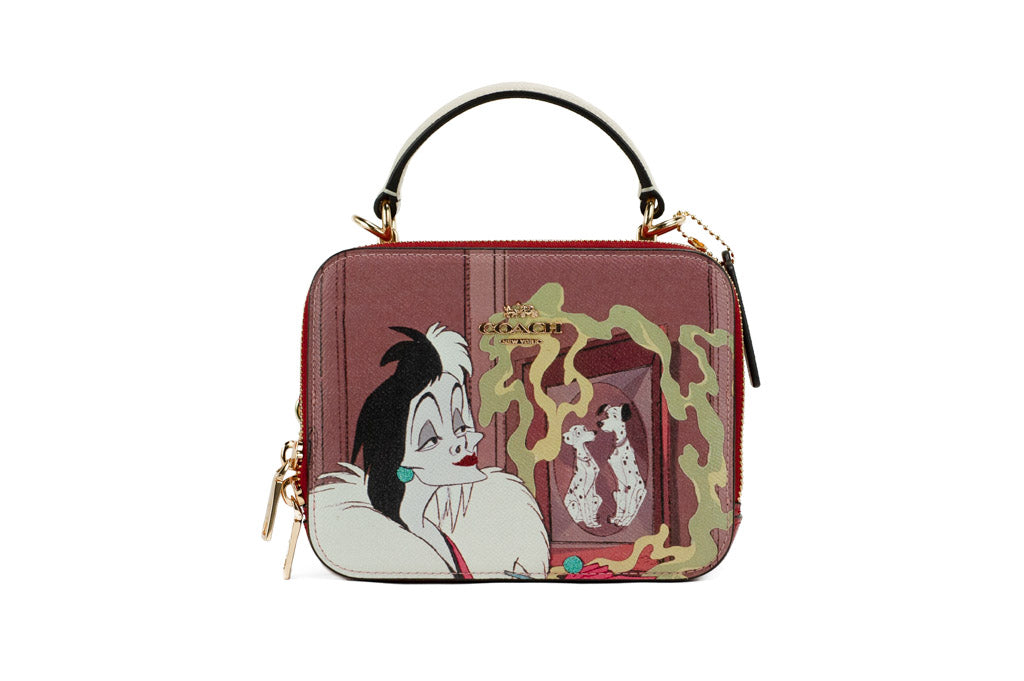 Coach Disney X City Zip Tote In Signature Canvas With Snow White