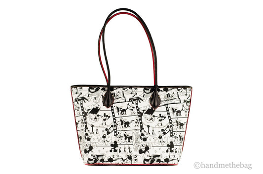 Dooney & Bourke Steamboat Willie tote back on white background