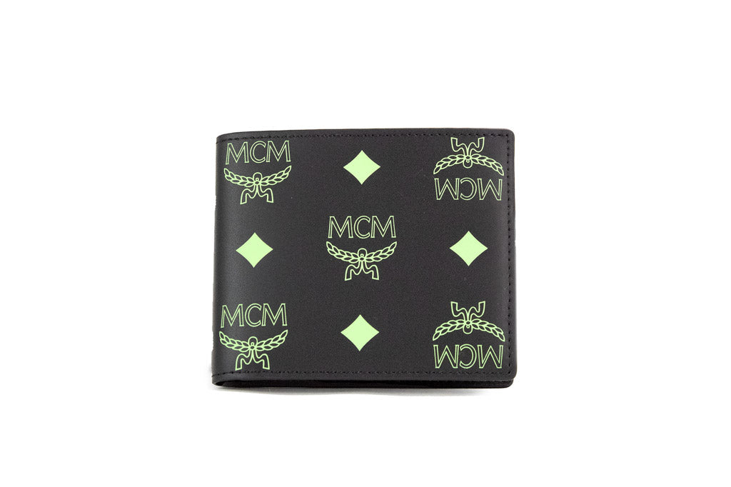 MCM Logo Wallet - Black for Men