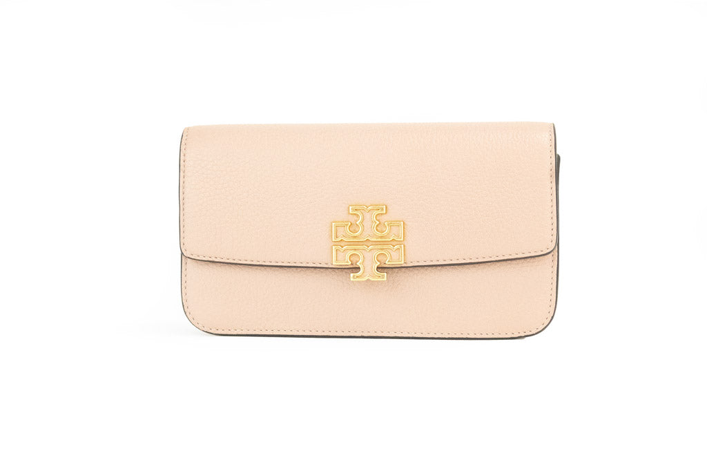 Tory Burch, Accessories, Tory Burch Mini Speedy Bag Keychain Pouch  Wzipper Pebble Leather With Gold