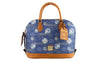 Dooney & Bourke Disney Wish Cruise Line Medium Coated Cotton Satchel Handbag