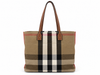 Burberry Medium London Canvas Tote Bag