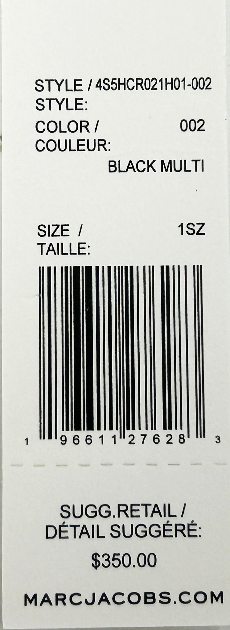 Marc Jacobs Flash Leather Camera Crossbody Bag