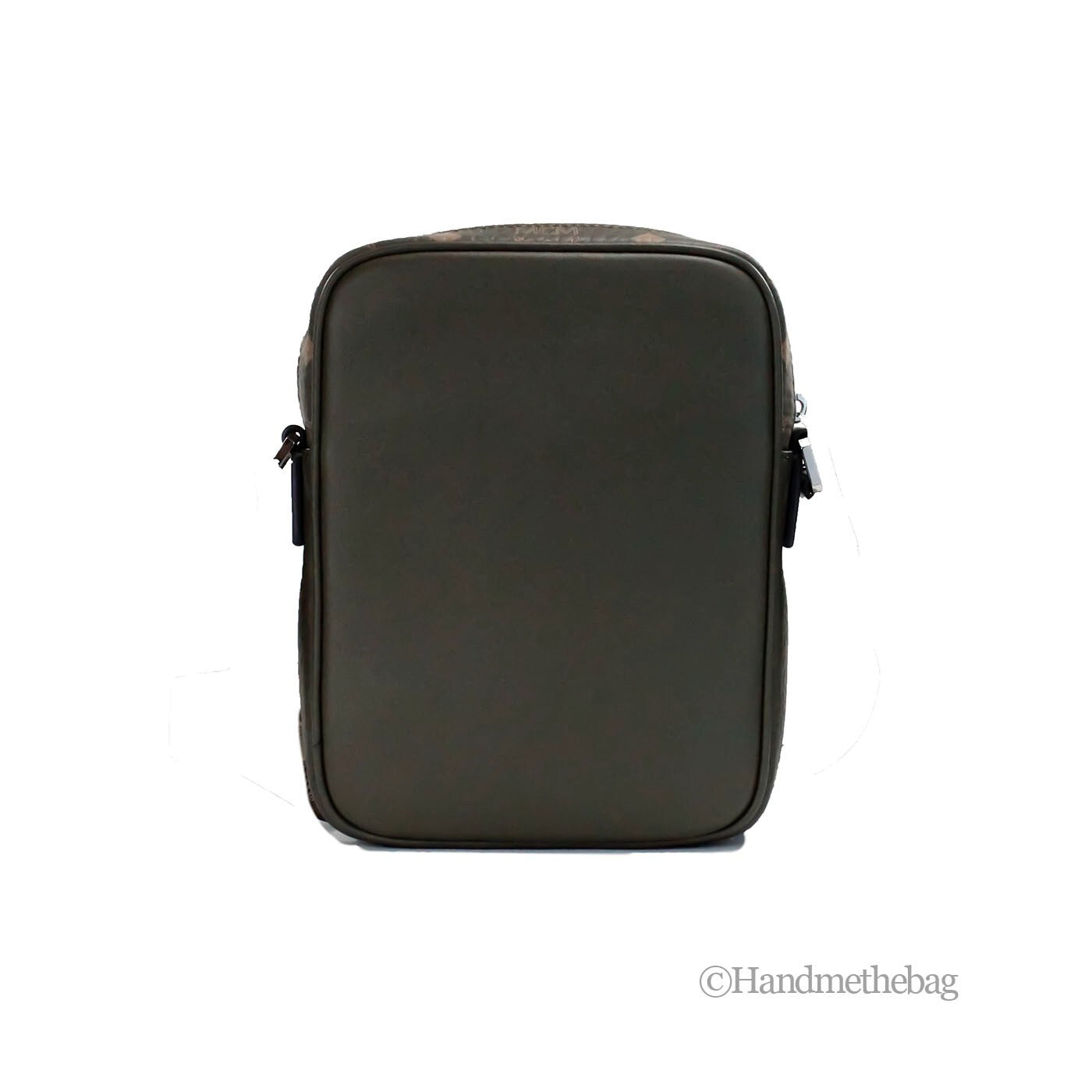 MCM Visetos Leather Camera Crossbody Bag