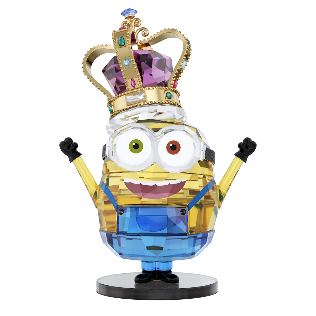 Swarovski (5692030) Minions King Bob Crystal Figurine