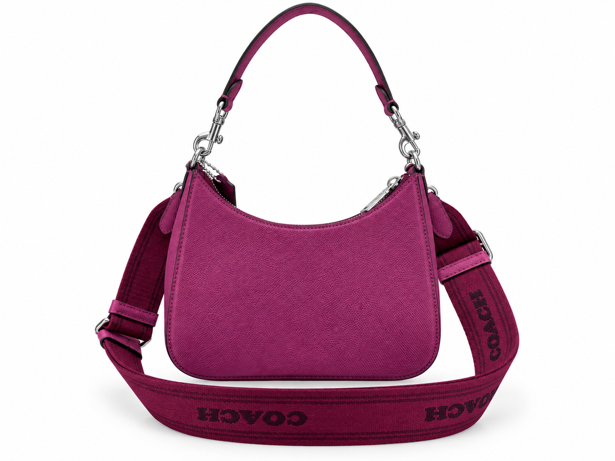 Coach Hobo Crossgrain Leather Crossbody Bag
