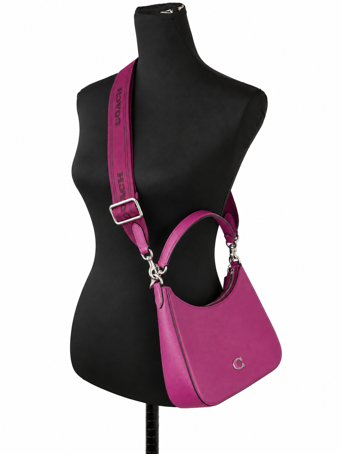 Coach Hobo Crossgrain Leather Crossbody Bag
