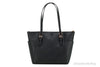 Michael Kors Charlotte Leather Large Top Zip Bag