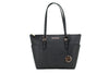 Michael Kors Charlotte Leather Large Top Zip Bag