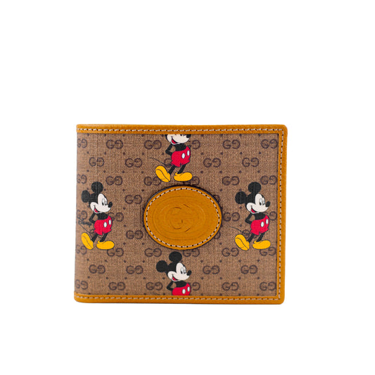 Disney X Gucci Leather Limited Edition Mickey Mouse Wallet