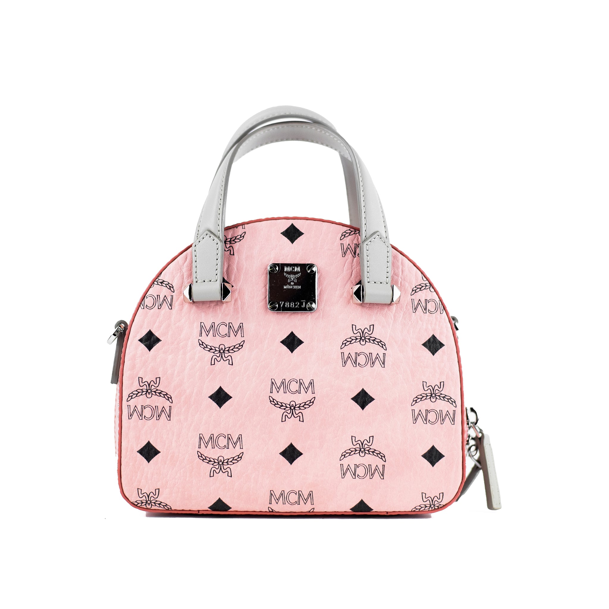Mcm Mini Shoulder Bag In New Soft Pink | ModeSens