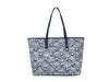 MCM Aren Denim Blue Shoulder Tote Bag