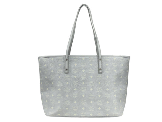 MCM Aren Leather Shoulder Tote Bag