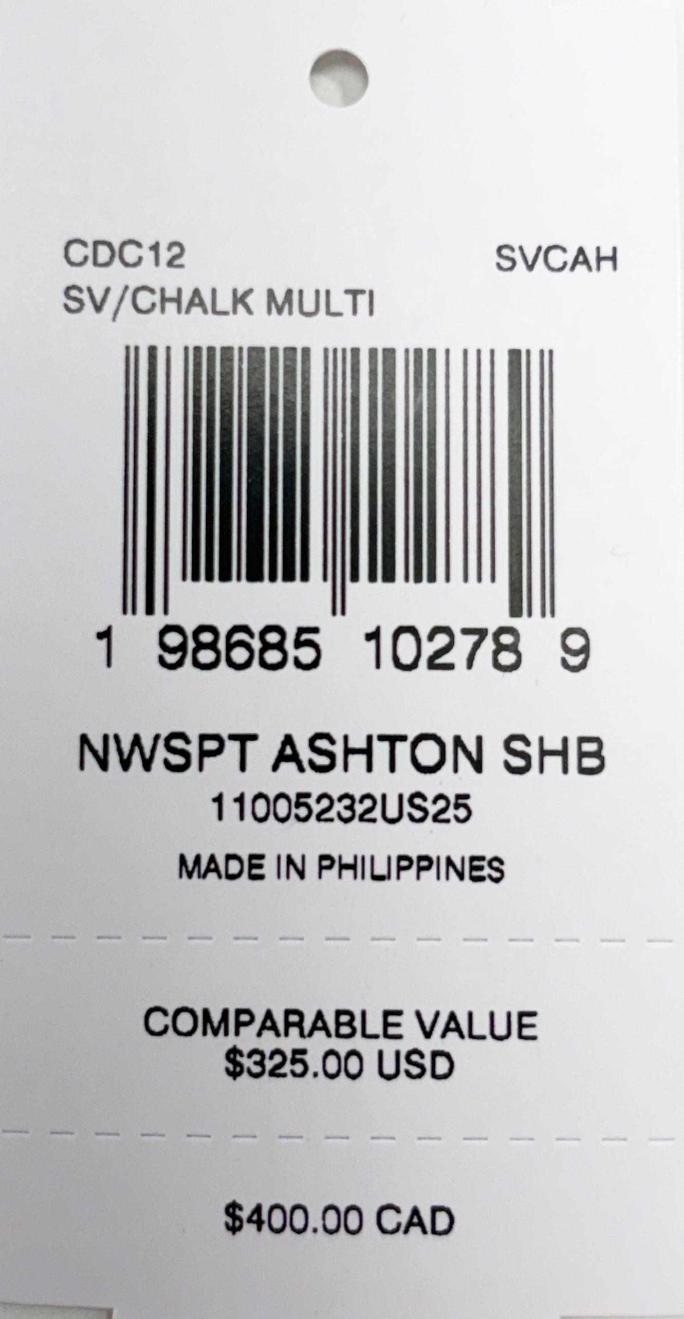 Coach Ashton Leather Newspaper Shoulder Bag Purse