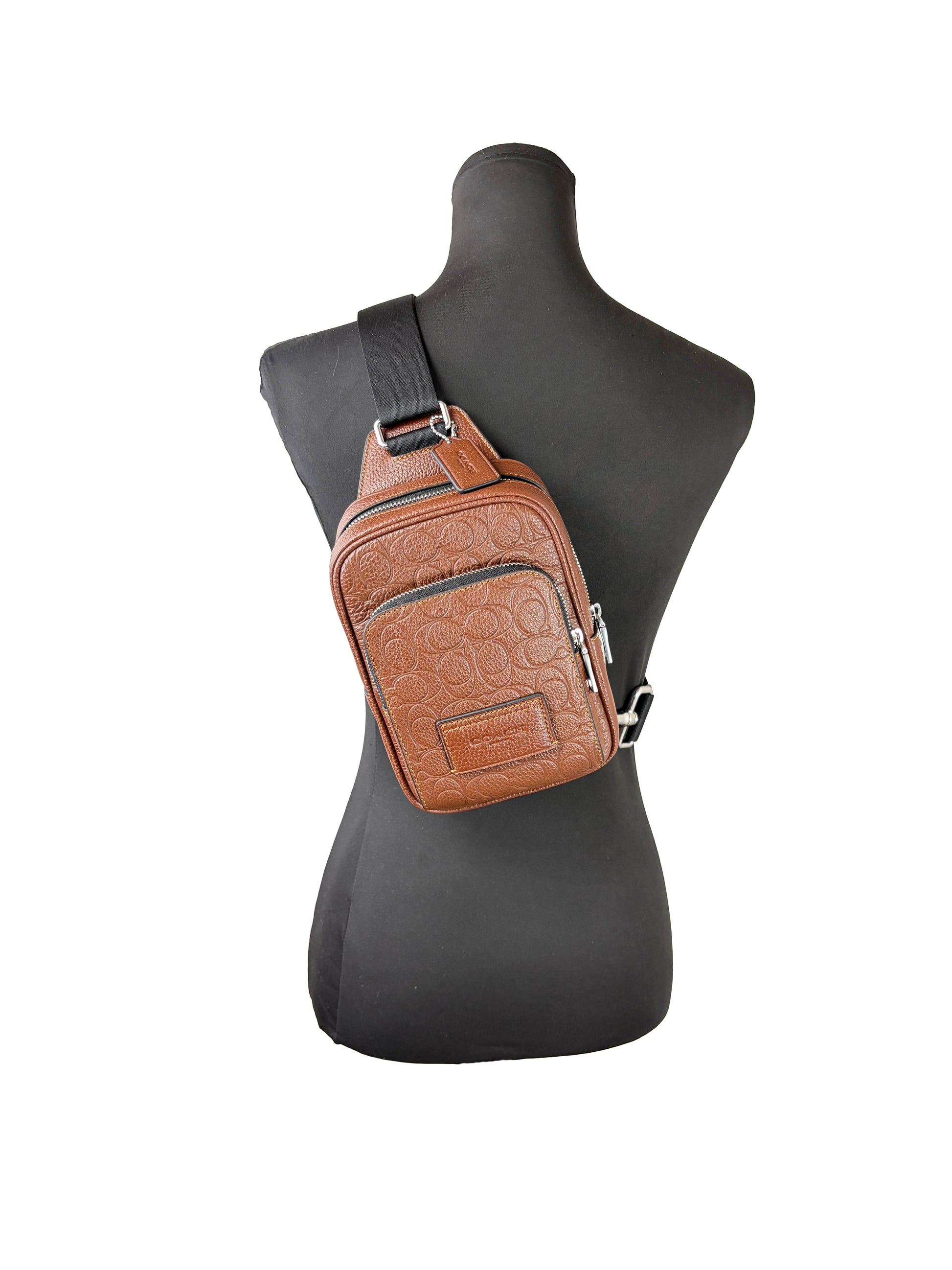 Coach Racer Sling Leather Bag Crossbody