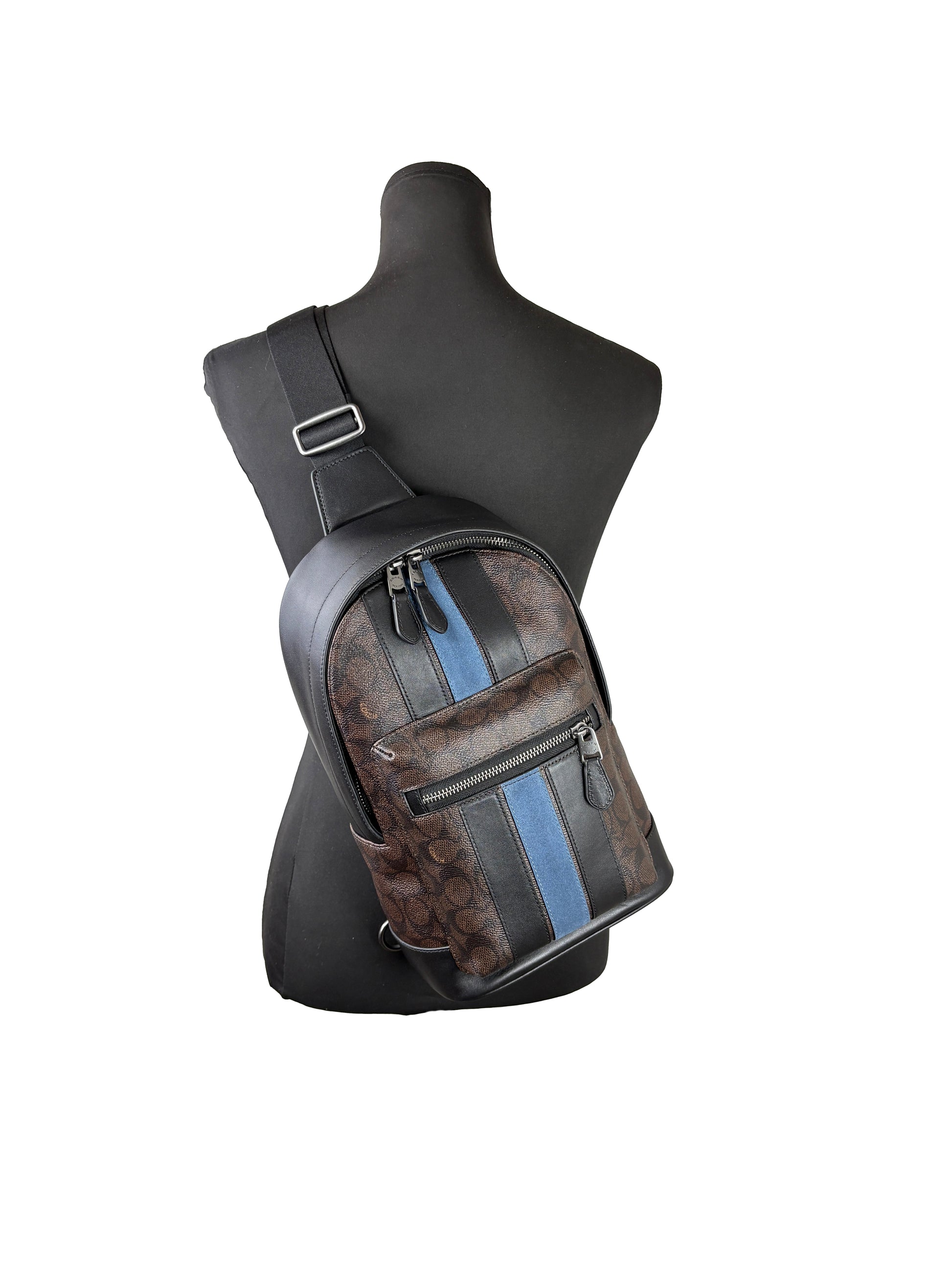 Coach West Leather Sling Pack Backpack Bag