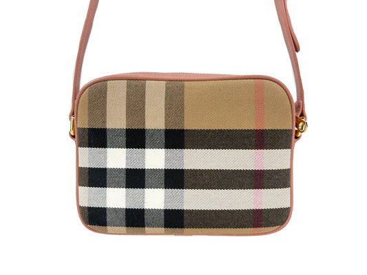 Burberry Small Leather Camera Crossbody Bag