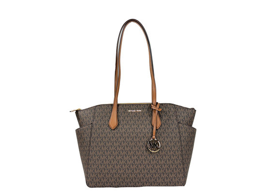 Michael Kors Marilyn Medium Signature Tote Bag Purse