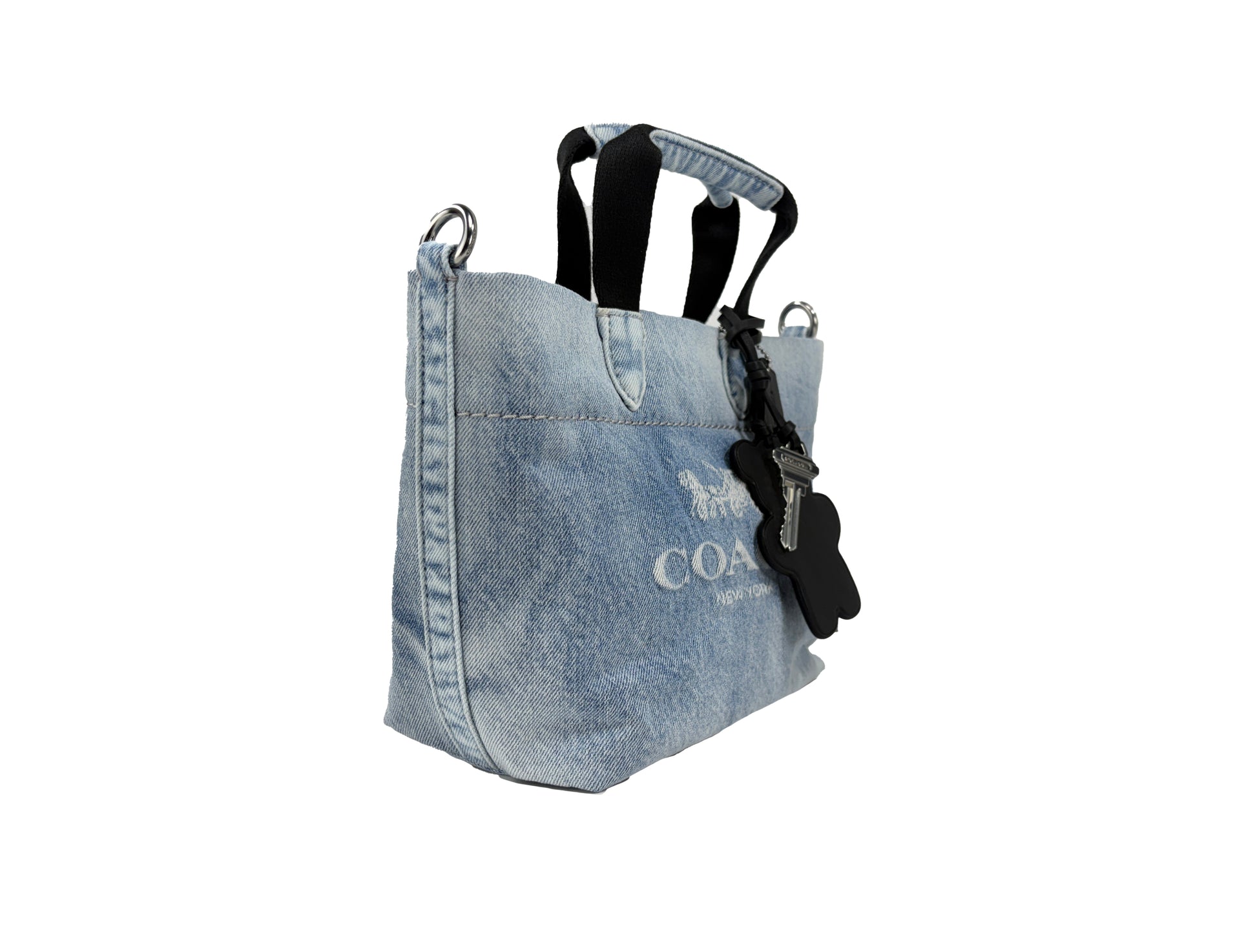 Coach Mini Tour Denim Bag Crossbody
