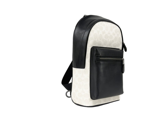 Coach West Leather Sling Pack Backpack Bag
