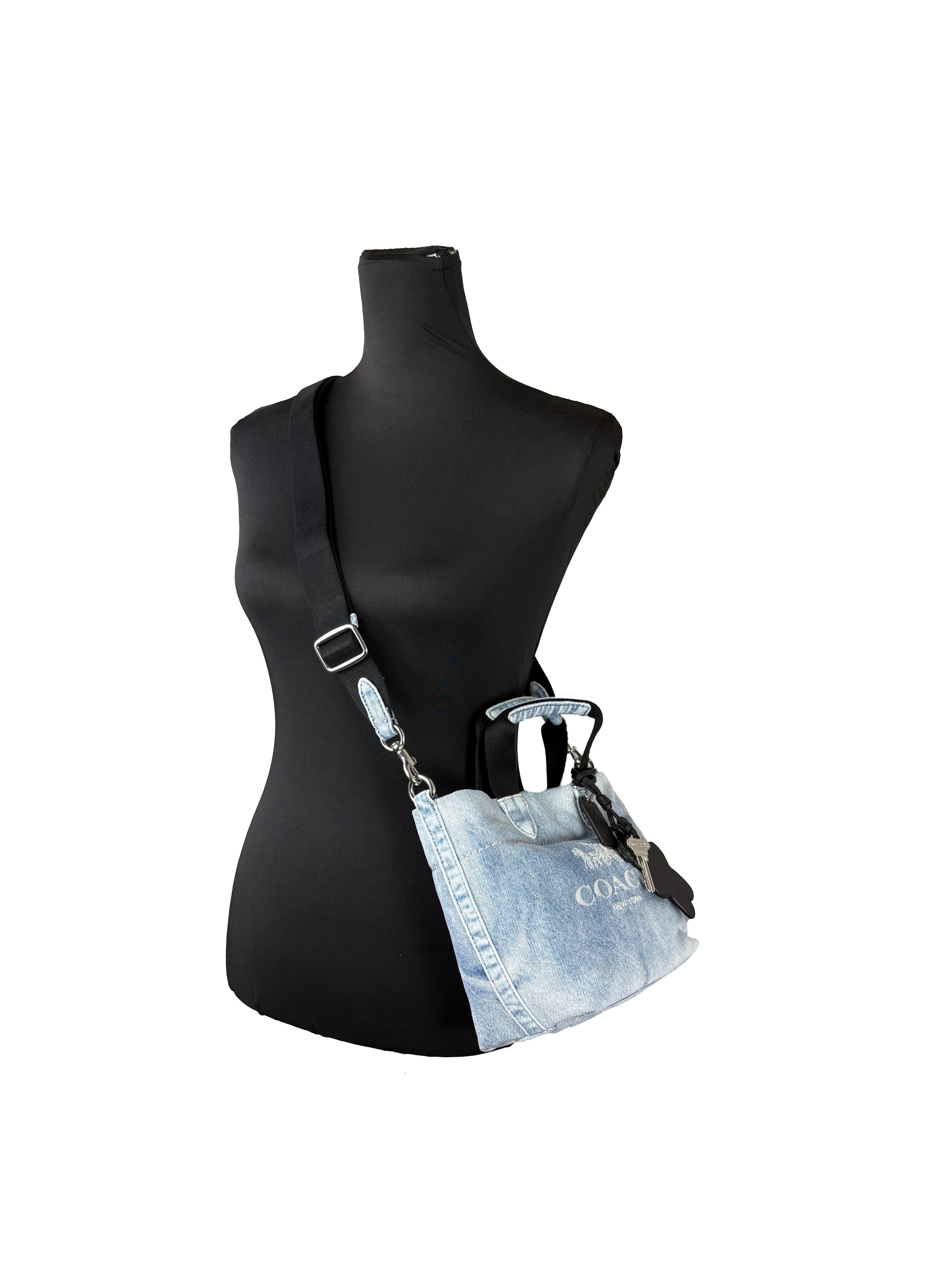 Coach Mini Tour Denim Bag Crossbody