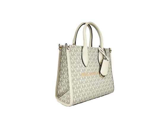 Michael Kors Mirella Signature Small Top Zip Tote Bag