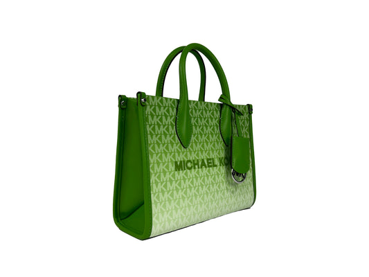 Michael Kors Mirella Signature Small Top Zip Tote Bag
