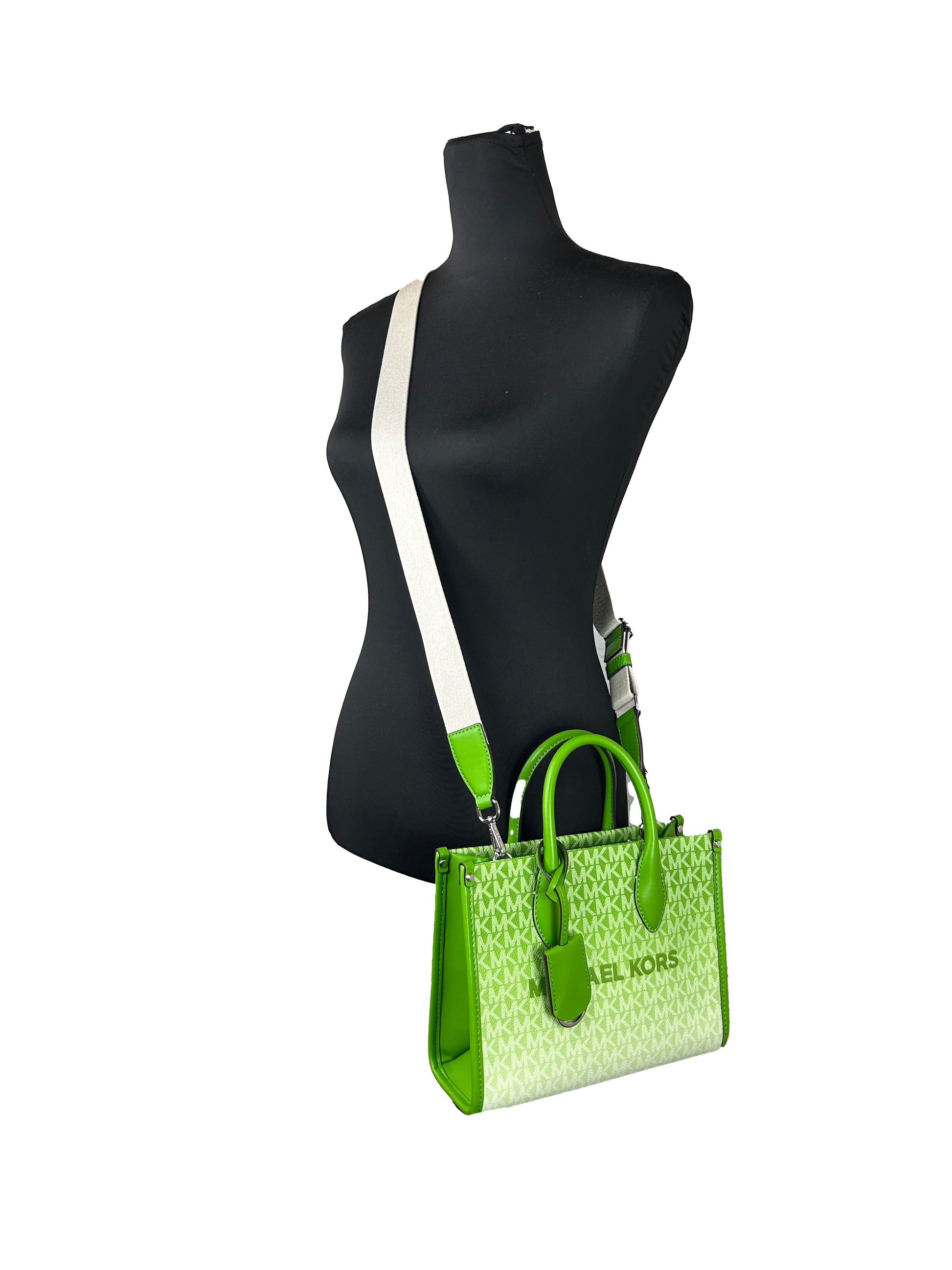 Michael Kors Mirella Signature Small Top Zip Tote Bag