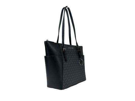 Michael Kors Charlotte Leather Large Top Zip Bag