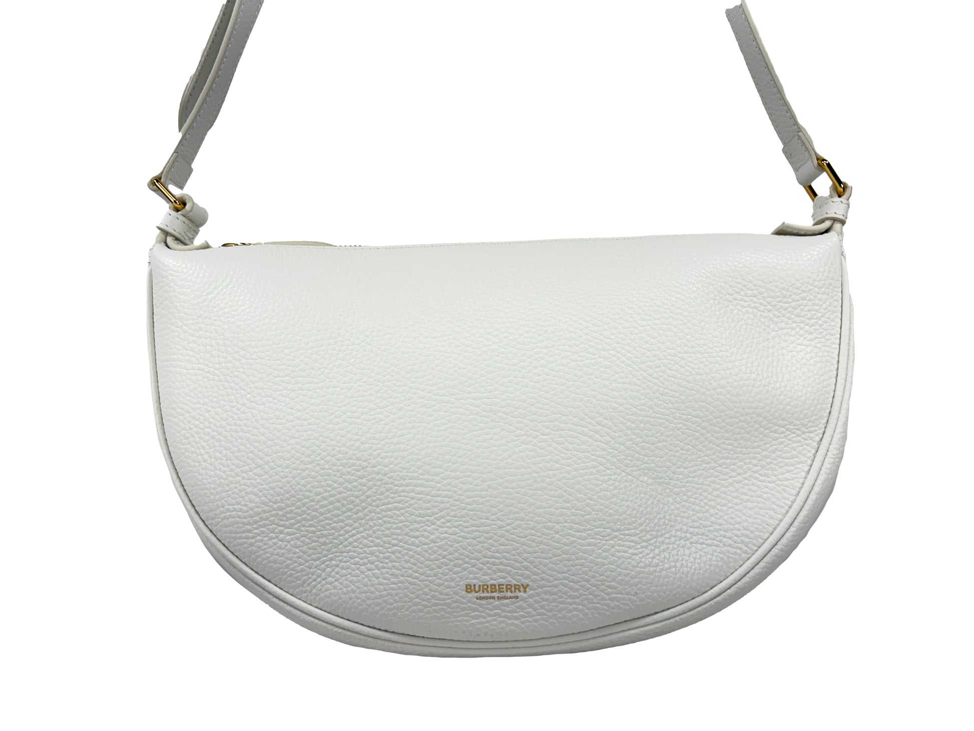 Burberry Large Leather Soft Sling Bag Crossbody