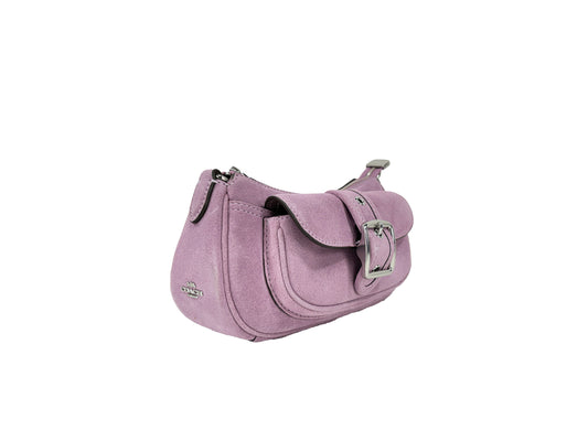 Coach Mini Ashton Suede Shoulder Bag Purse