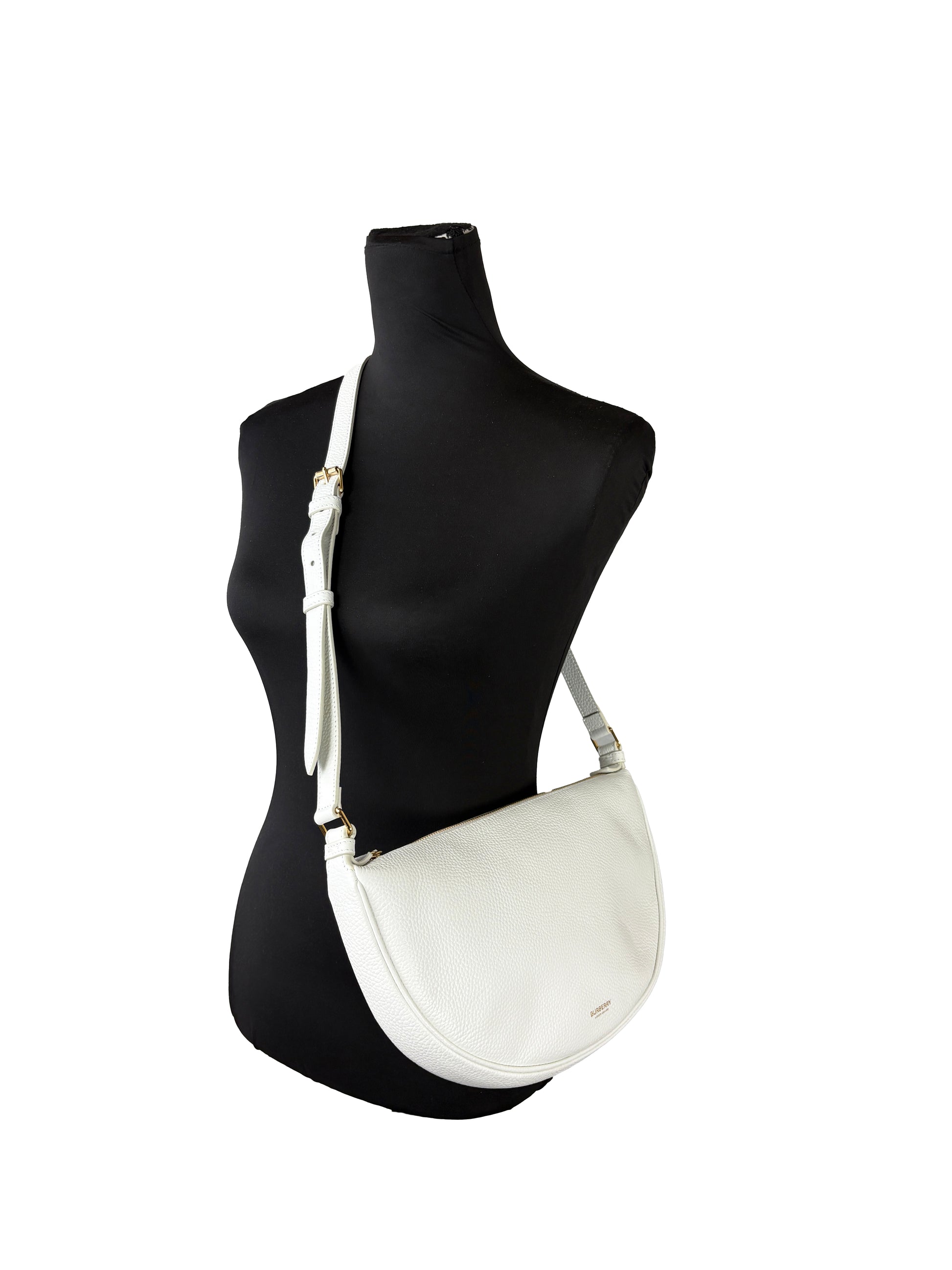 Burberry Large Leather Soft Sling Bag Crossbody
