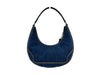 Marc Jacobs Denim Cruiser Crescent Satchel Shoulder Bag