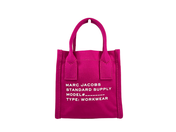 Marc Jacobs Canvas Small Shoulder Crossbody Tote Purse