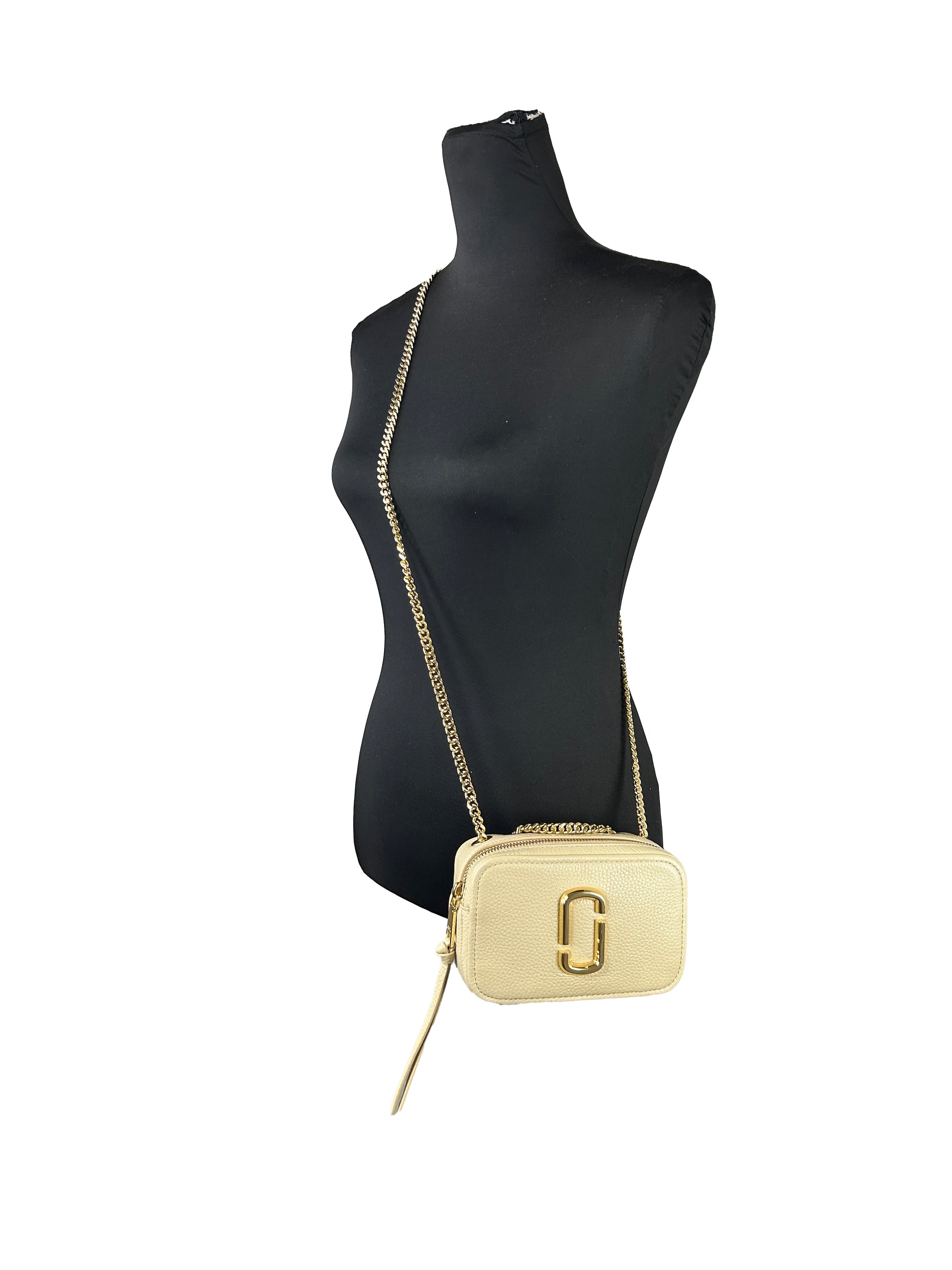Marc Jacobs The Glam Shot 17 Leather Camera Crossbody Bag