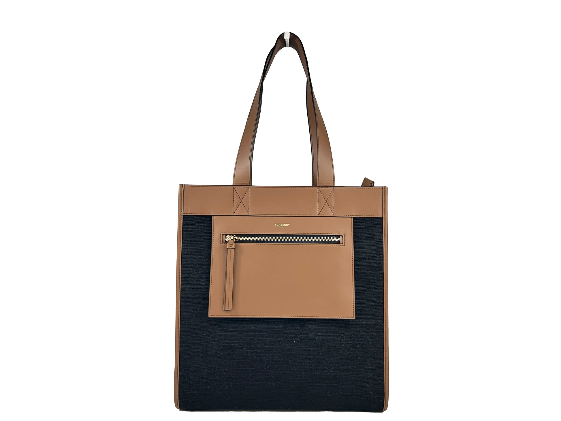 Burberry Small Pocket Tote Manzon Bag Purse