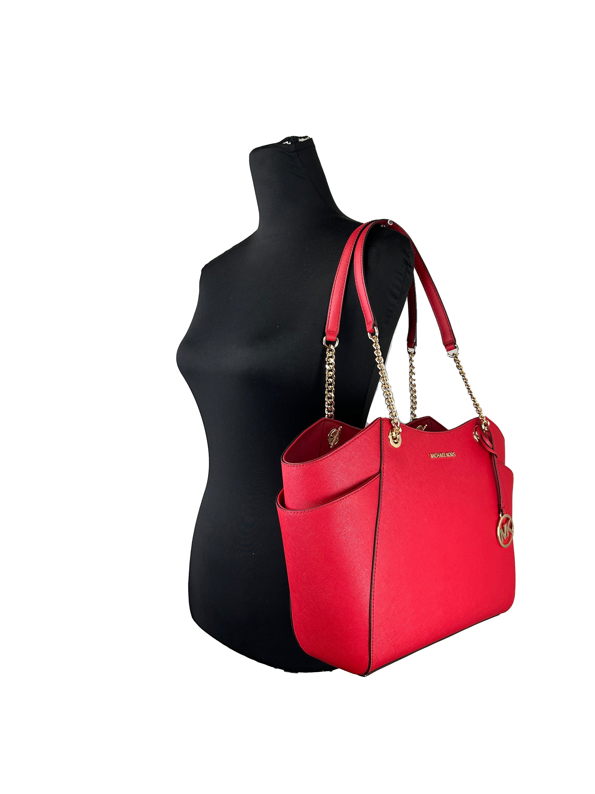 Michael Kors Jet Set Large Chain Shoulder Tote Bag