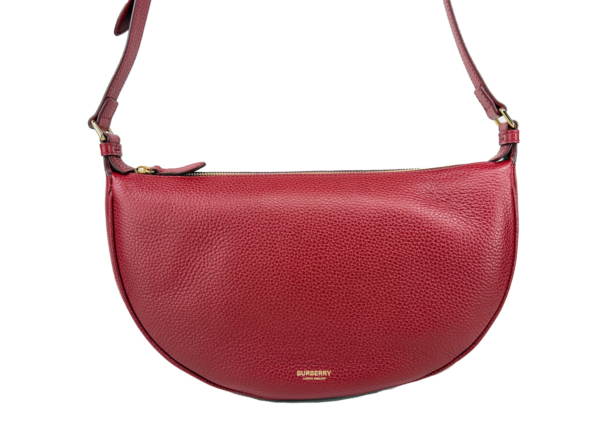 Burberry Large Leather Soft Sling Bag Crossbody