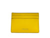 Versace Mini Medusa Yellow Leather Slim Card Case Wallet