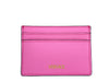Versace Mini Medusa Pink Grainy Leather Slim Card Case Wallet