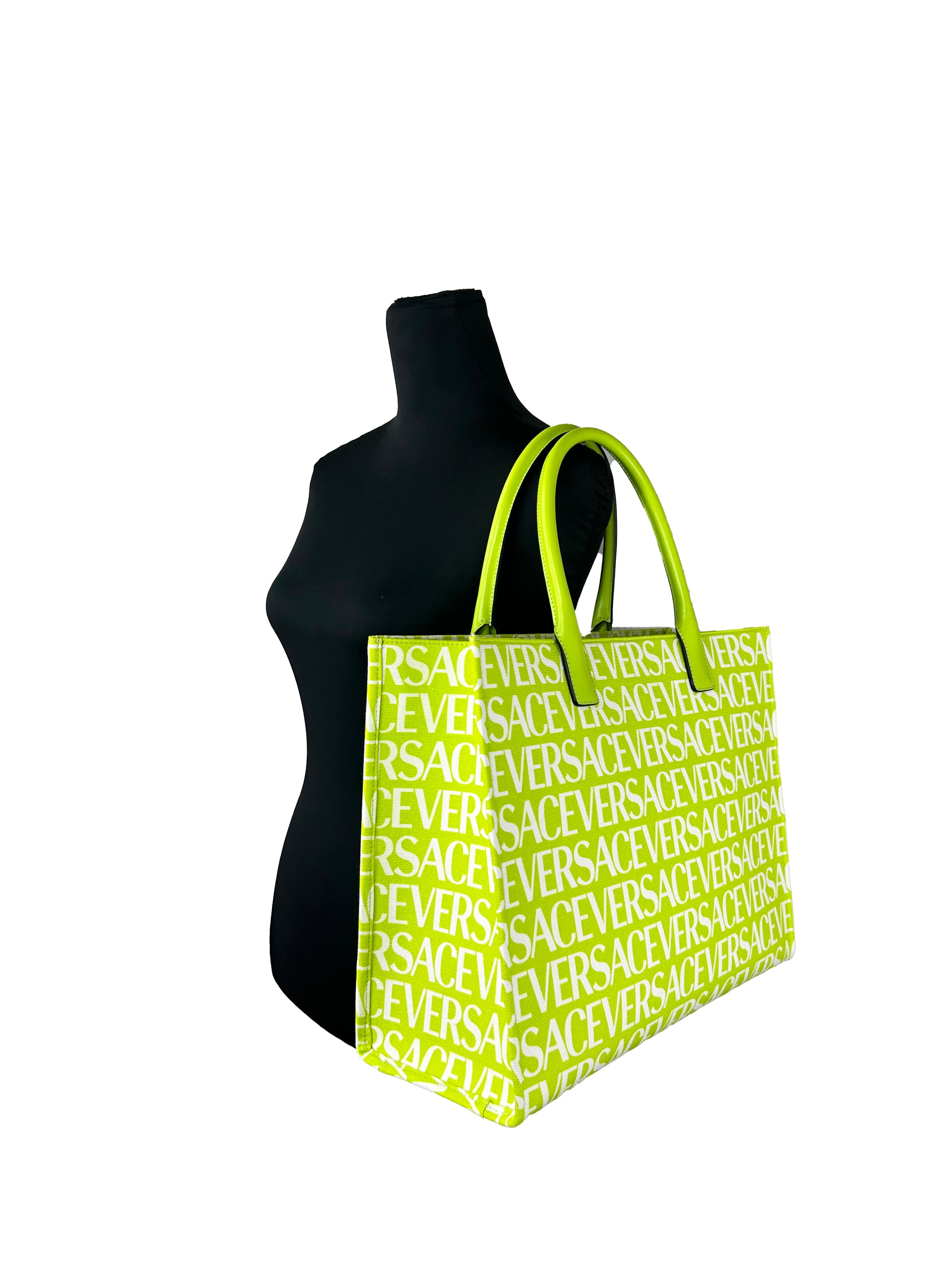 Versace Medusa Large Canvas Large Tote Bag