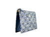 MCM Aren Flat Pouch Denim Crossbody Bag