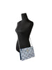 MCM Aren Flat Pouch Denim Crossbody Bag